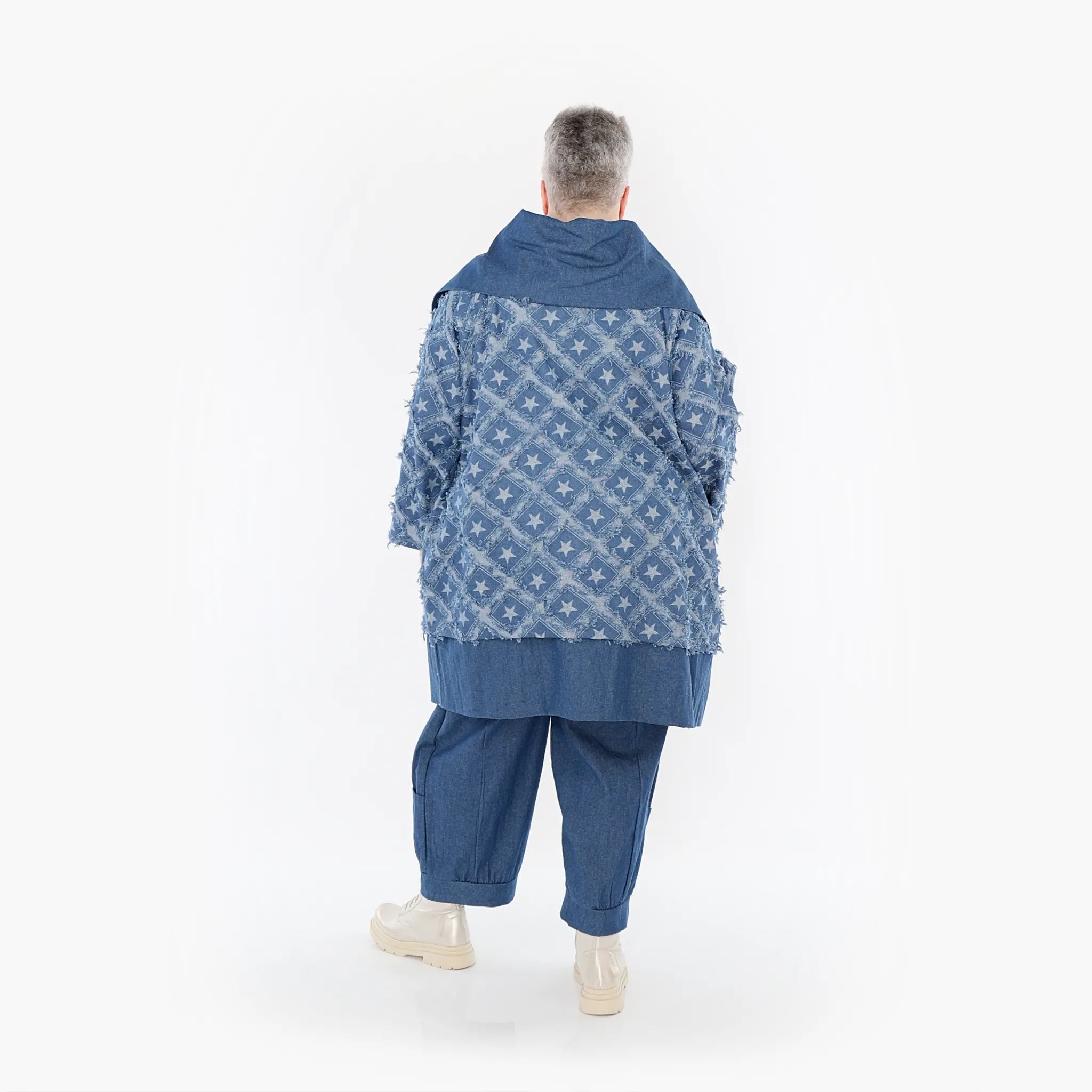 AKH Fashion Jacke 7053 DreamStar, Jeansblau/Grau