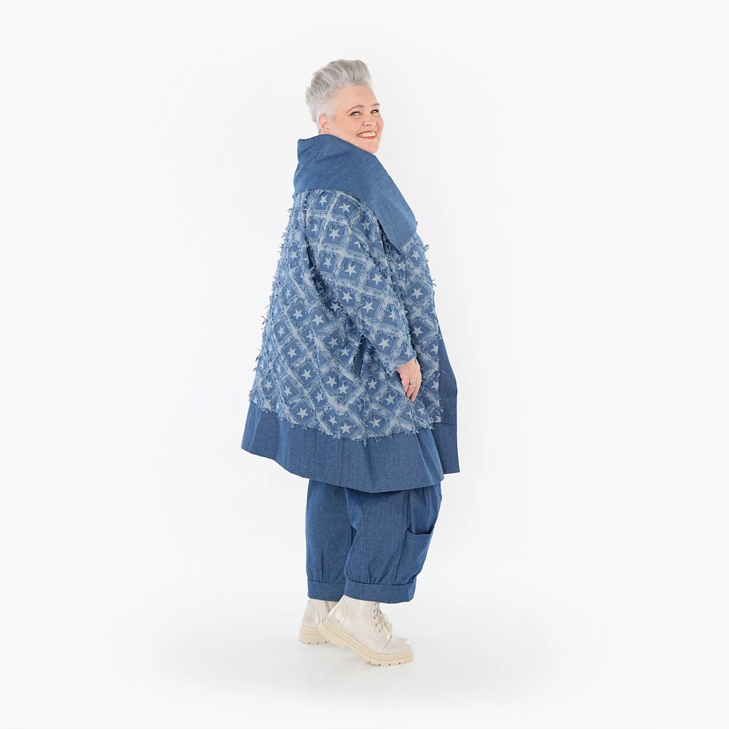 AKH Fashion Jacke 7053 DreamStar, Jeansblau/Grau