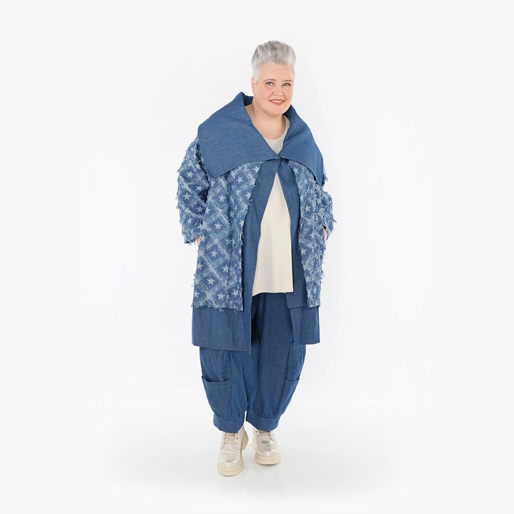 AKH Fashion Jacke 7053 DreamStar, Jeansblau/Grau