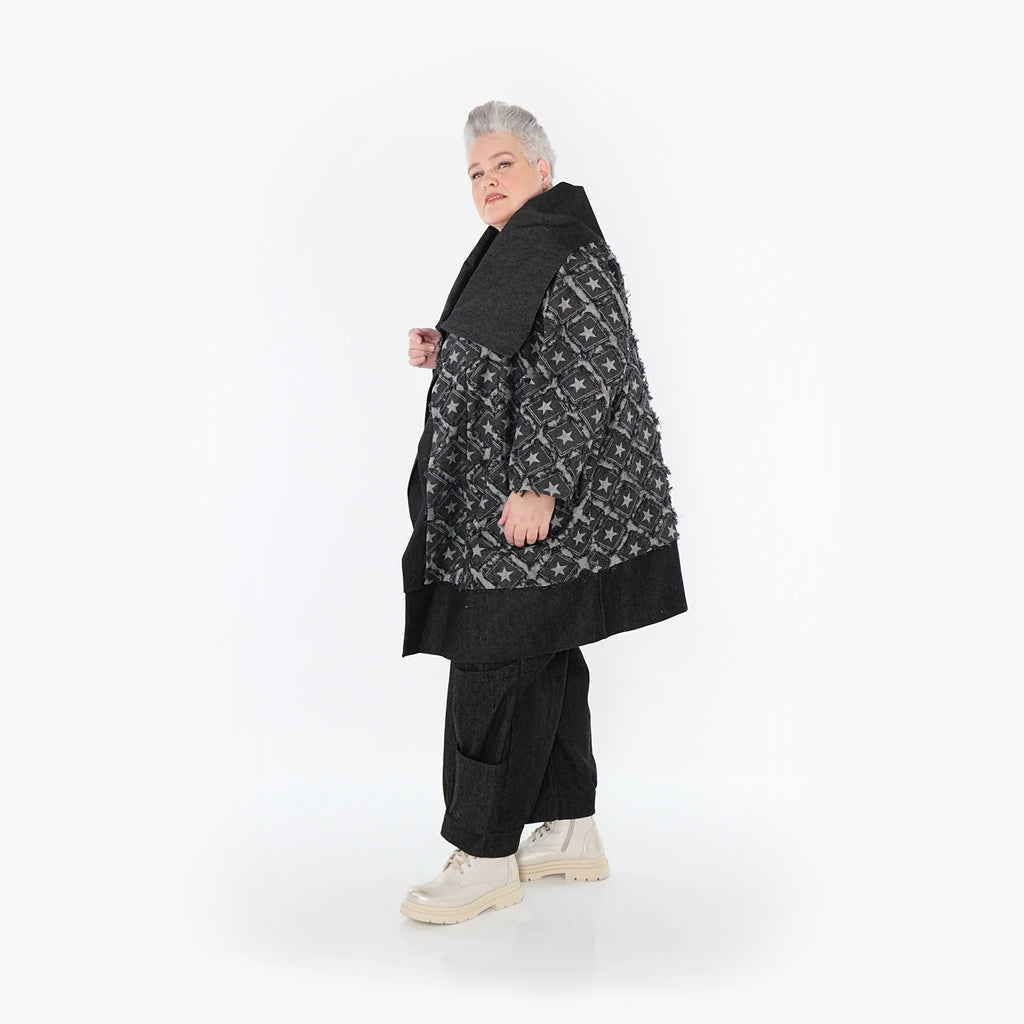 AKH Fashion Jacke 7053 DreamStar, Schwarz/Grau