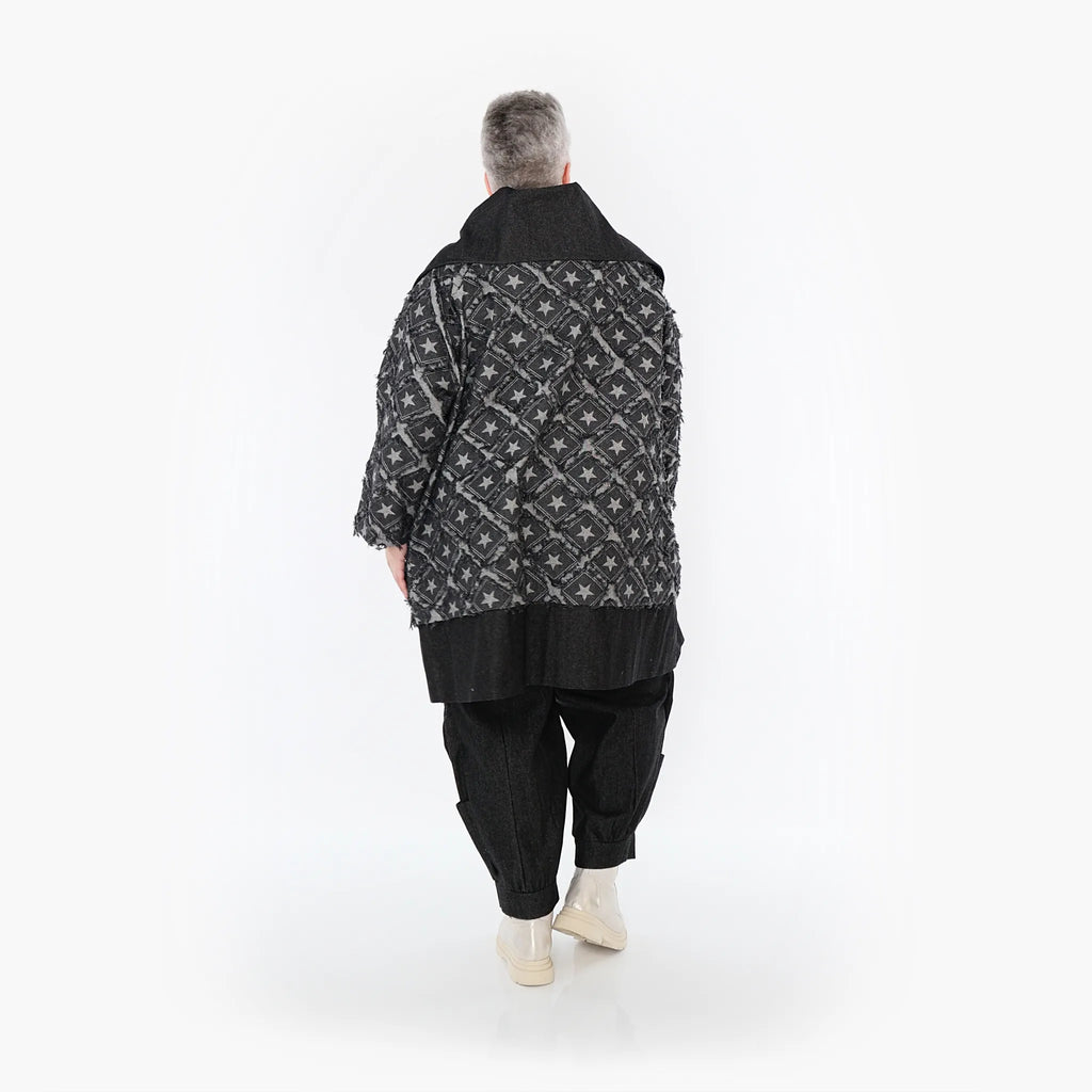 AKH Fashion Jacke 7053 DreamStar, Schwarz/Grau
