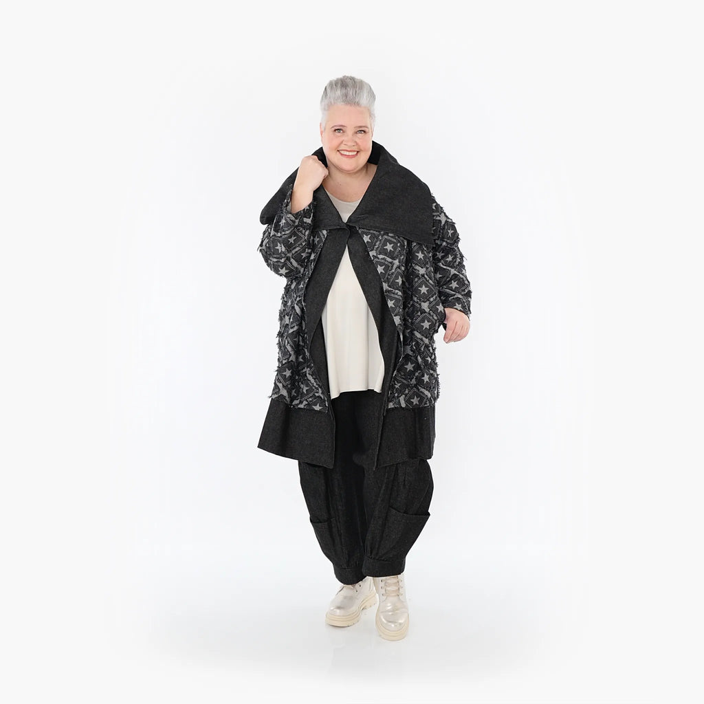 AKH Fashion Jacke 7053 DreamStar, Schwarz/Grau