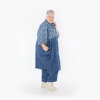 AKH Fashion Mantel 7055 DreamStar, Jeansblau/Grau