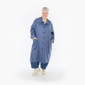 AKH Fashion Mantel 7041 Sanga, Jeansblau