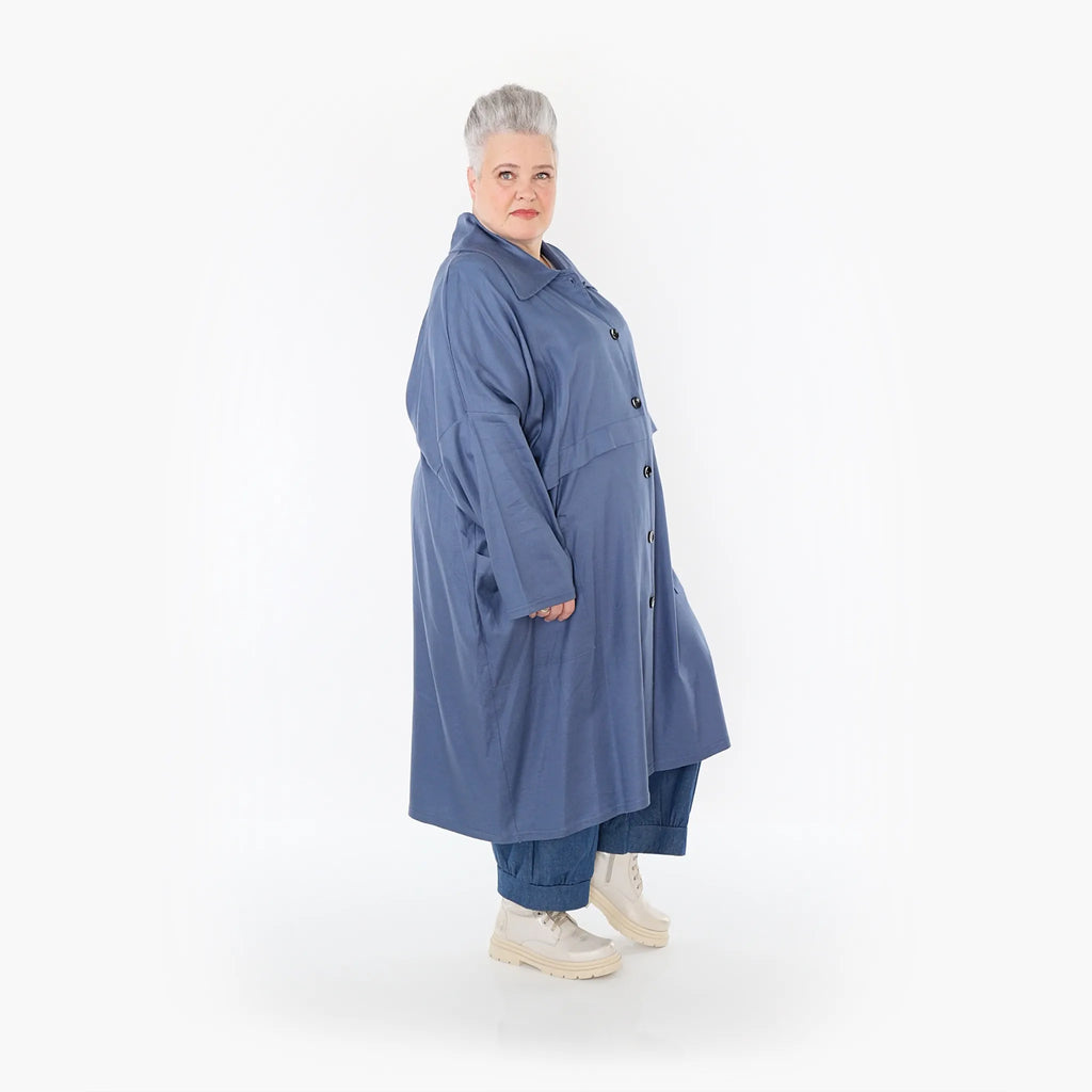 AKH Fashion Mantel 7041 Sanga, Jeansblau