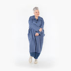AKH Fashion Mantel 7041 Sanga, Jeansblau
