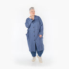 AKH Fashion Mantel 7041 Sanga, Jeansblau