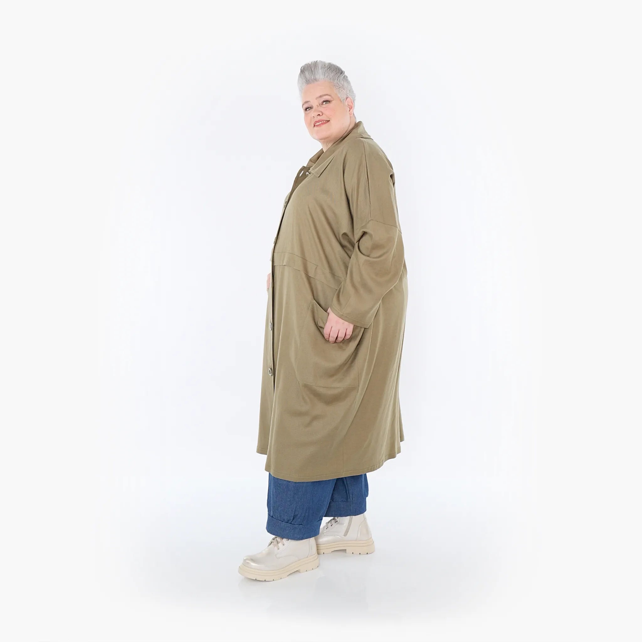 AKH Fashion Mantel 7041 Sanga, Pistazie