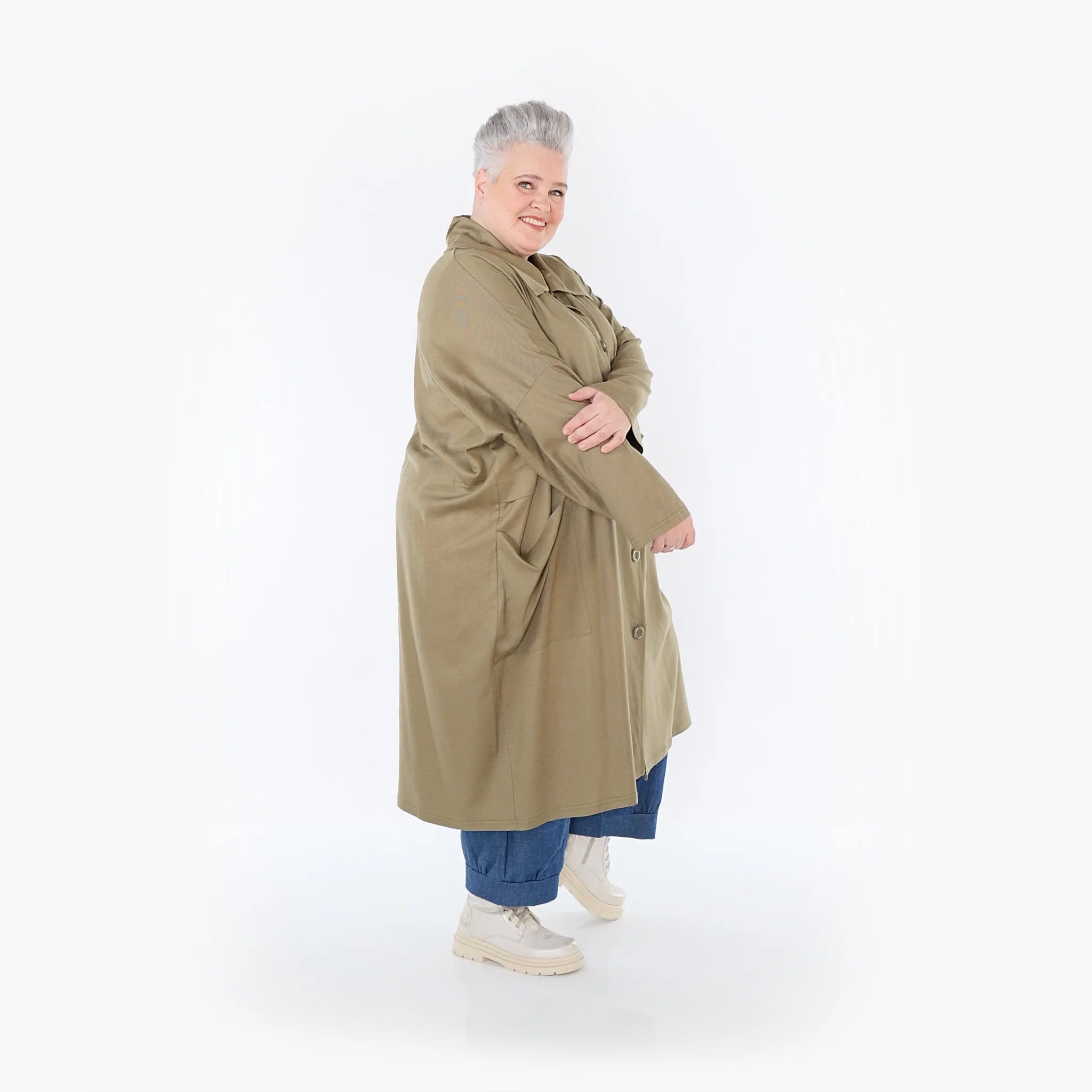AKH Fashion Mantel 7041 Sanga, Pistazie