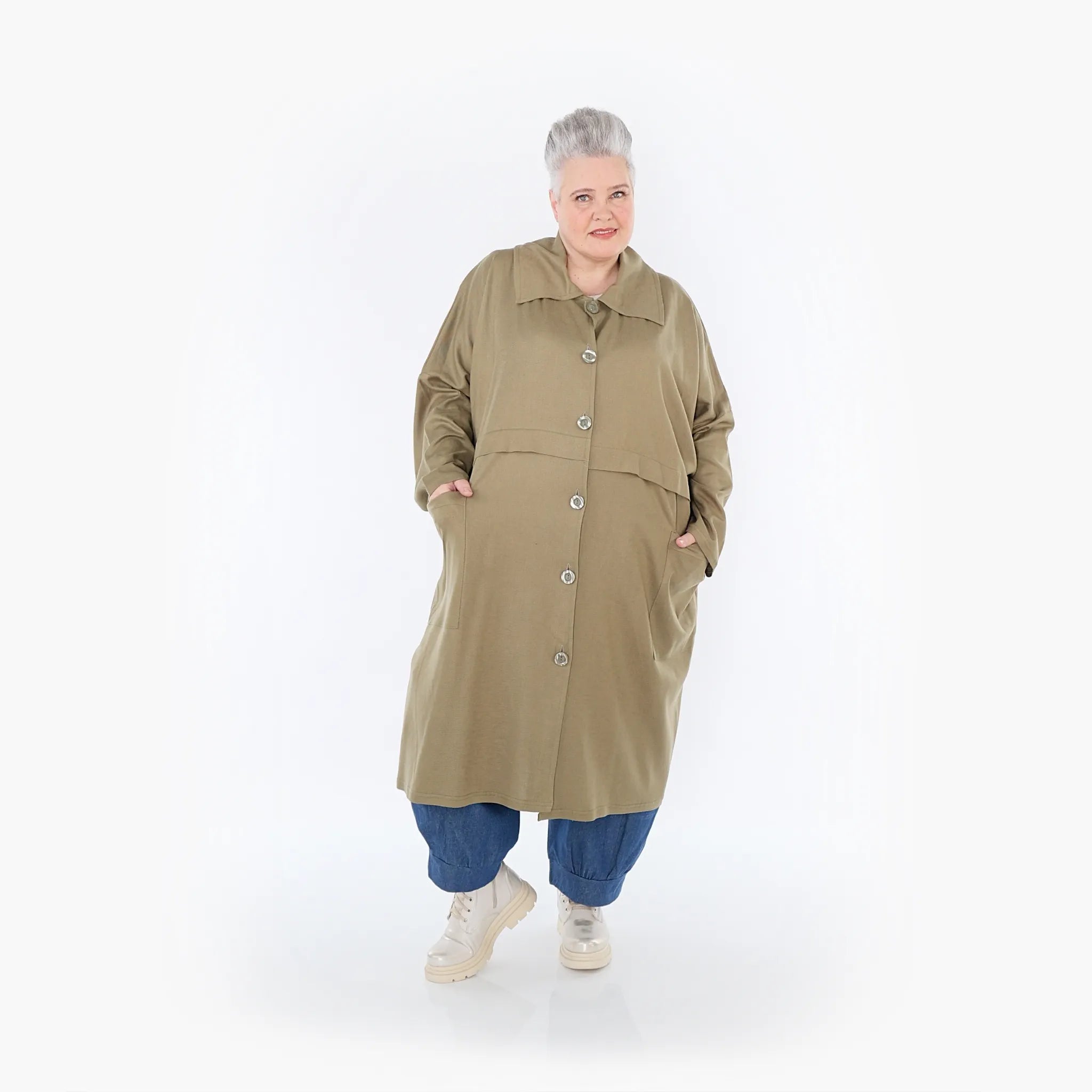 AKH Fashion Mantel 7041 Sanga, Pistazie