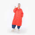 Manteau AKH Fashion 7041, rouge