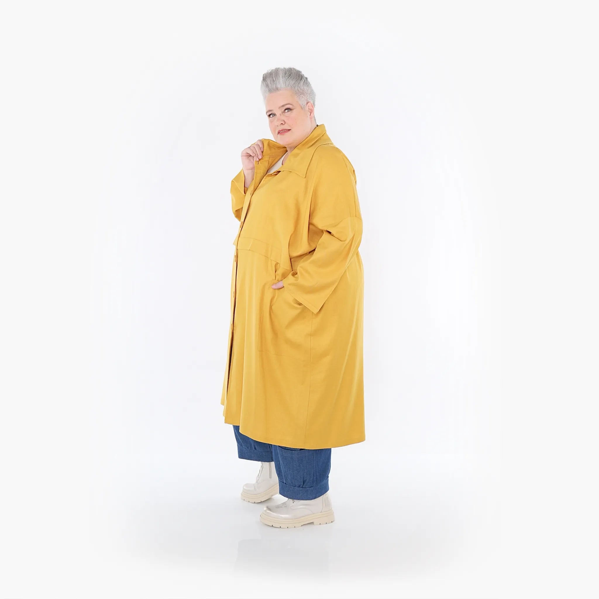 AKH Fashion Mantel 7041 Sanga, Honig