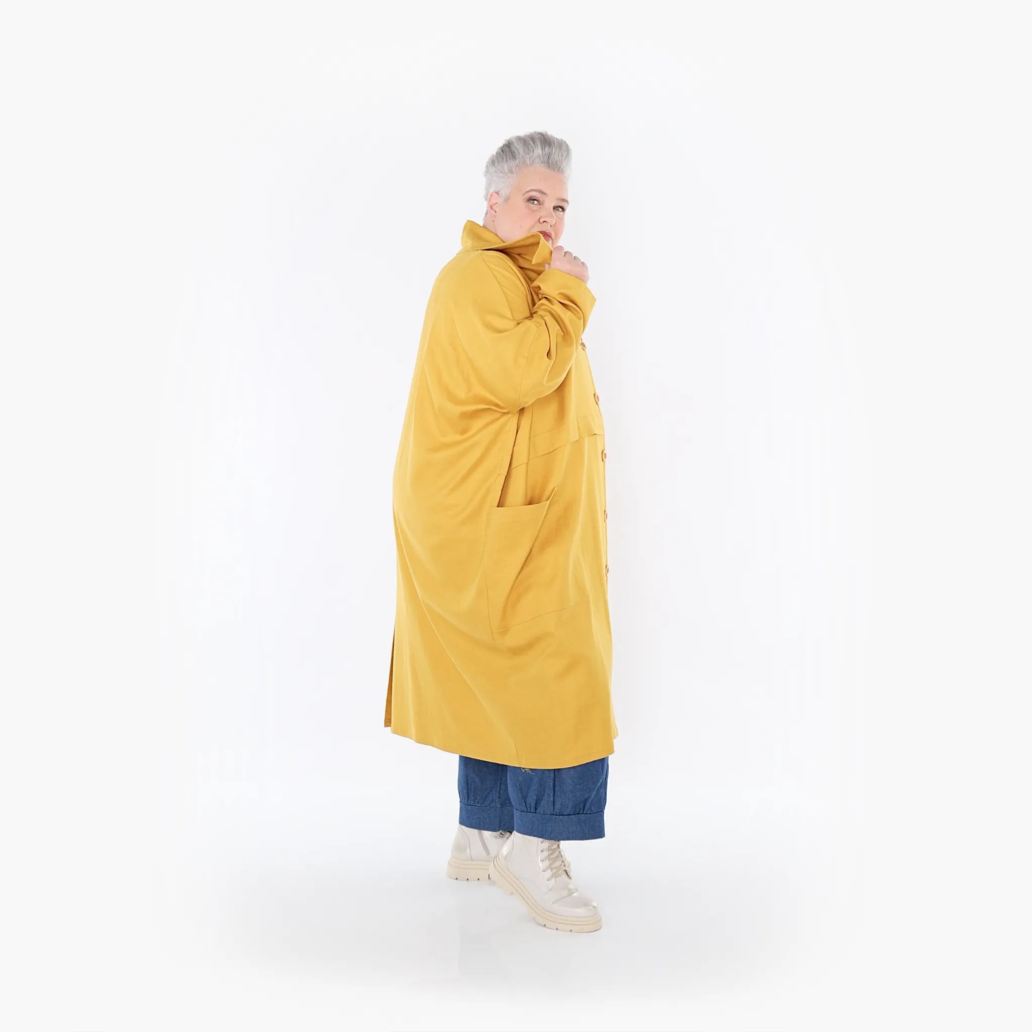 AKH Fashion Mantel 7041 Sanga, Honig