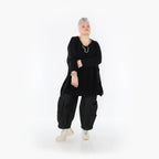 AKH Fashion Shirt 2307 Strick, Schwarz