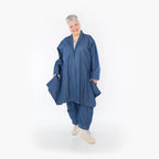 AKH Fashion Cardigan 7040 Indigo, Jeansblau