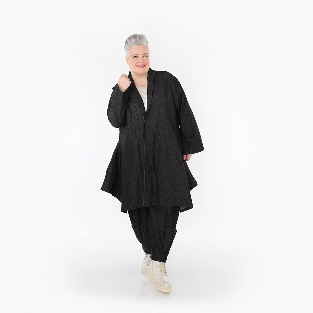 AKH Fashion Cardigan 7040 Indigo, Schwarz