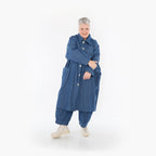 AKH Fashion Mantel 7041 Indigo, Jeansblau