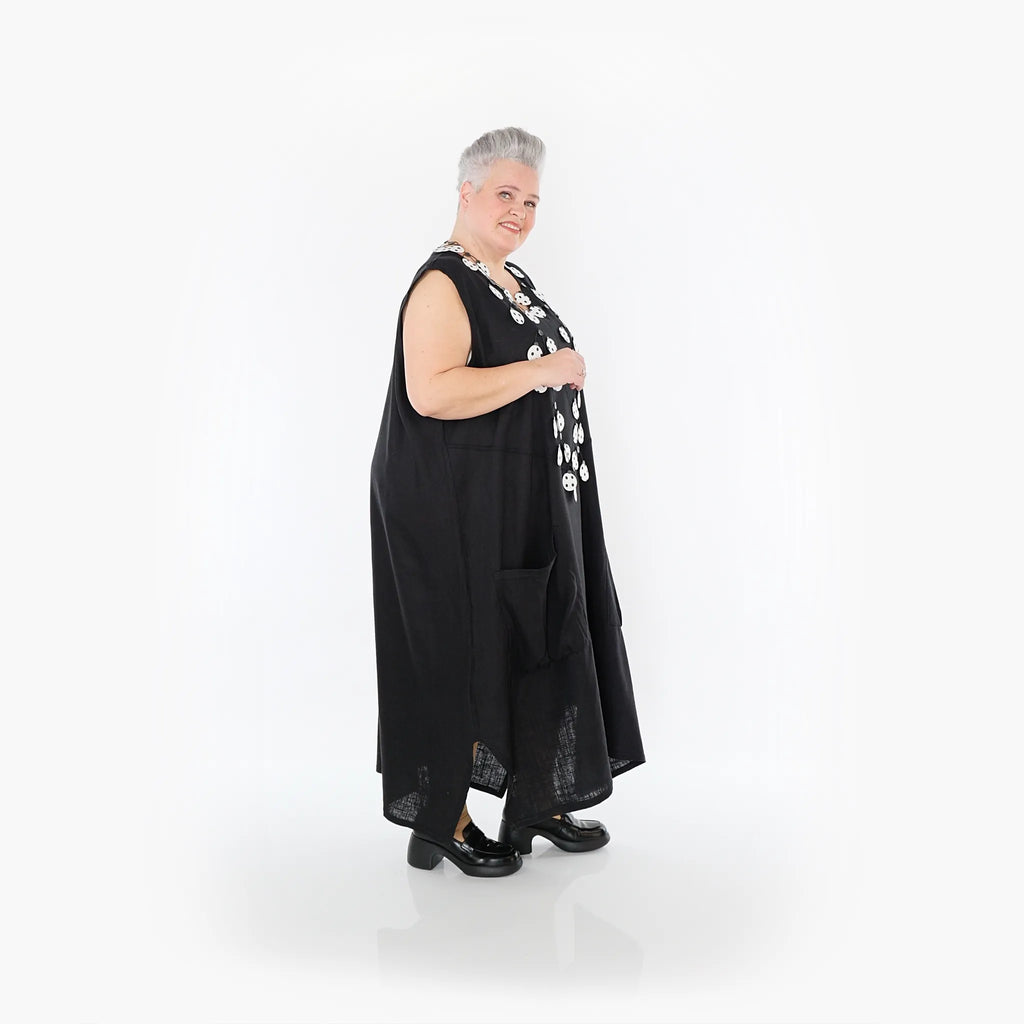 AKH Fashion Kleid 7056 Leona, Schwarz