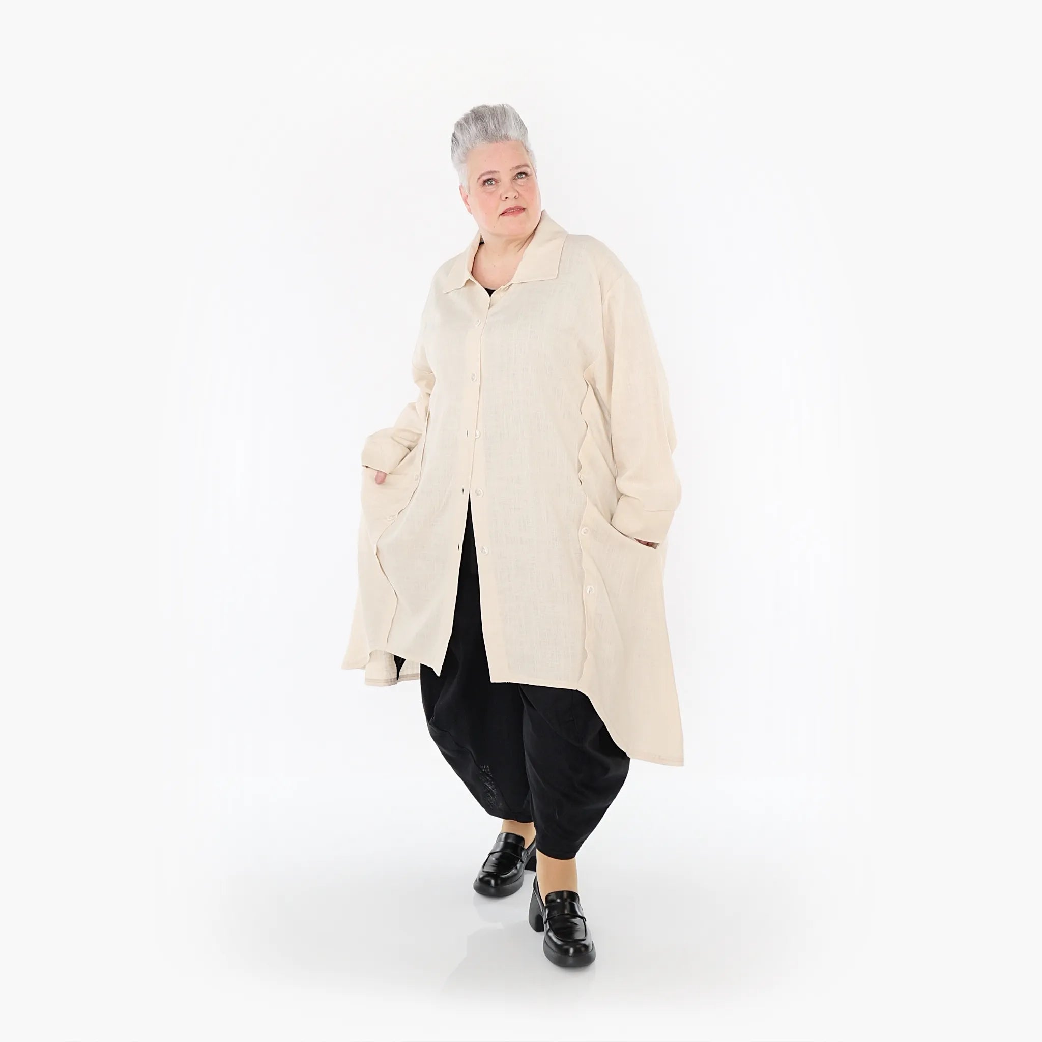 AKH Fashion Mantel 7057 Leona, Beige