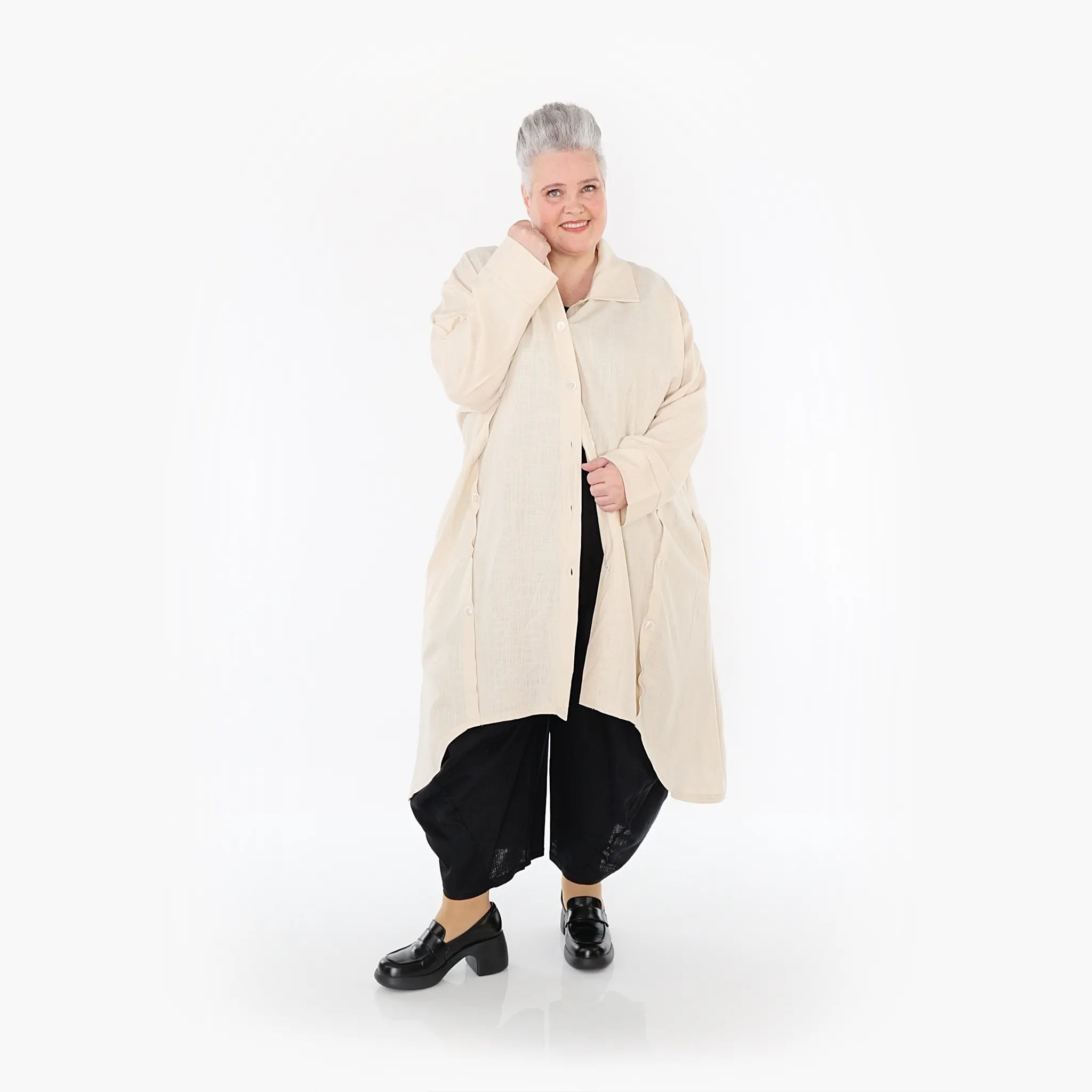 AKH Fashion Mantel 7057 Leona, Beige