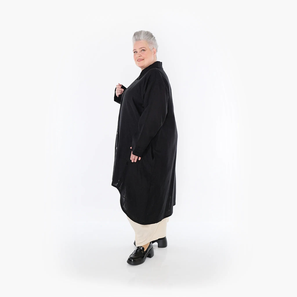 AKH Fashion Mantel 7057 Leona, Schwarz