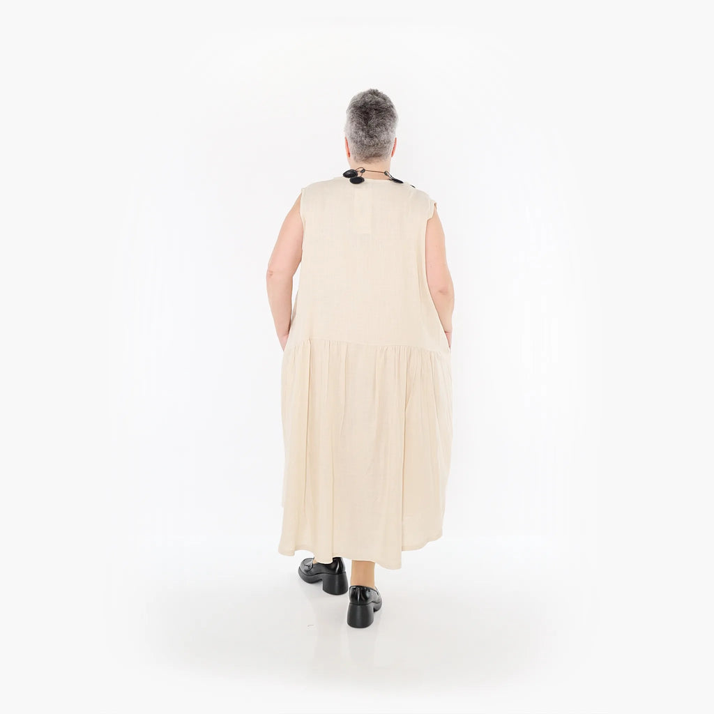 AKH Fashion Kleid 7058 Leona, Beige