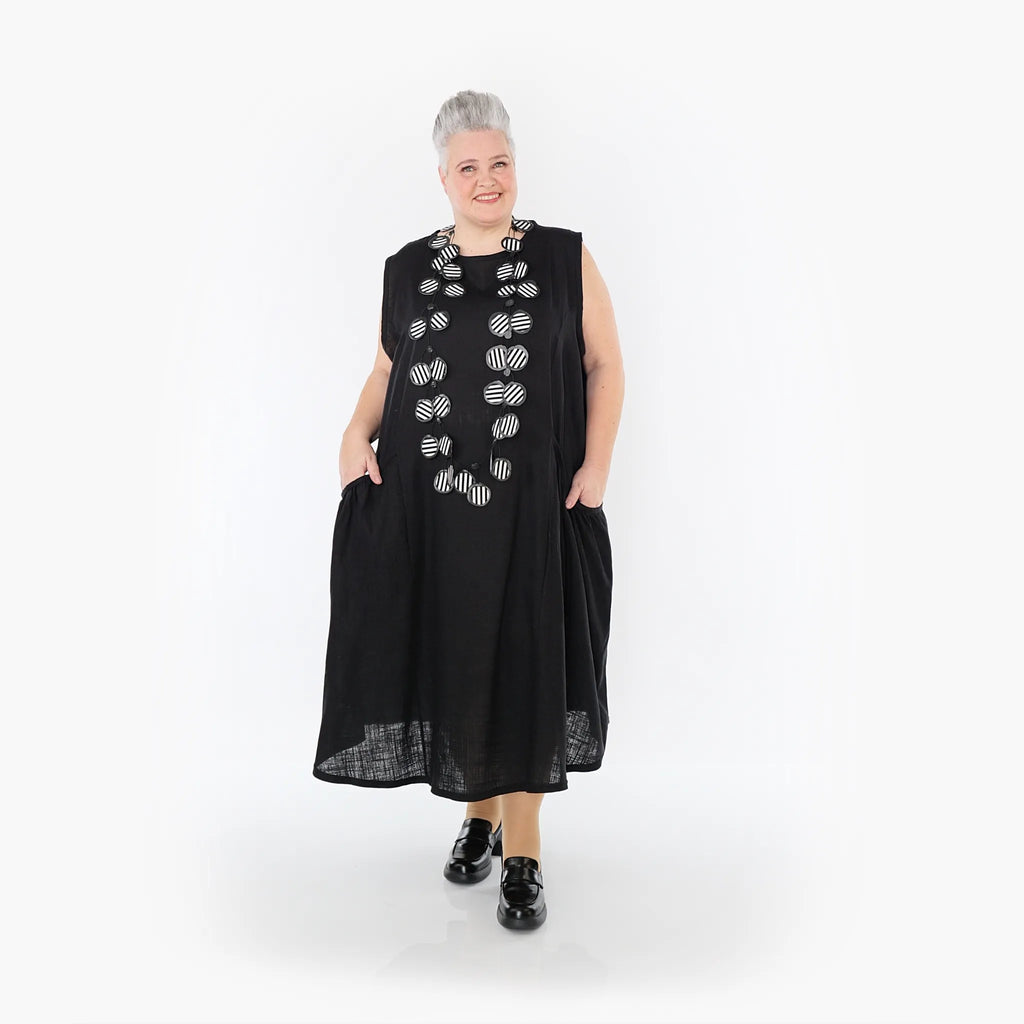 AKH Fashion Kleid 7058 Leona, Schwarz