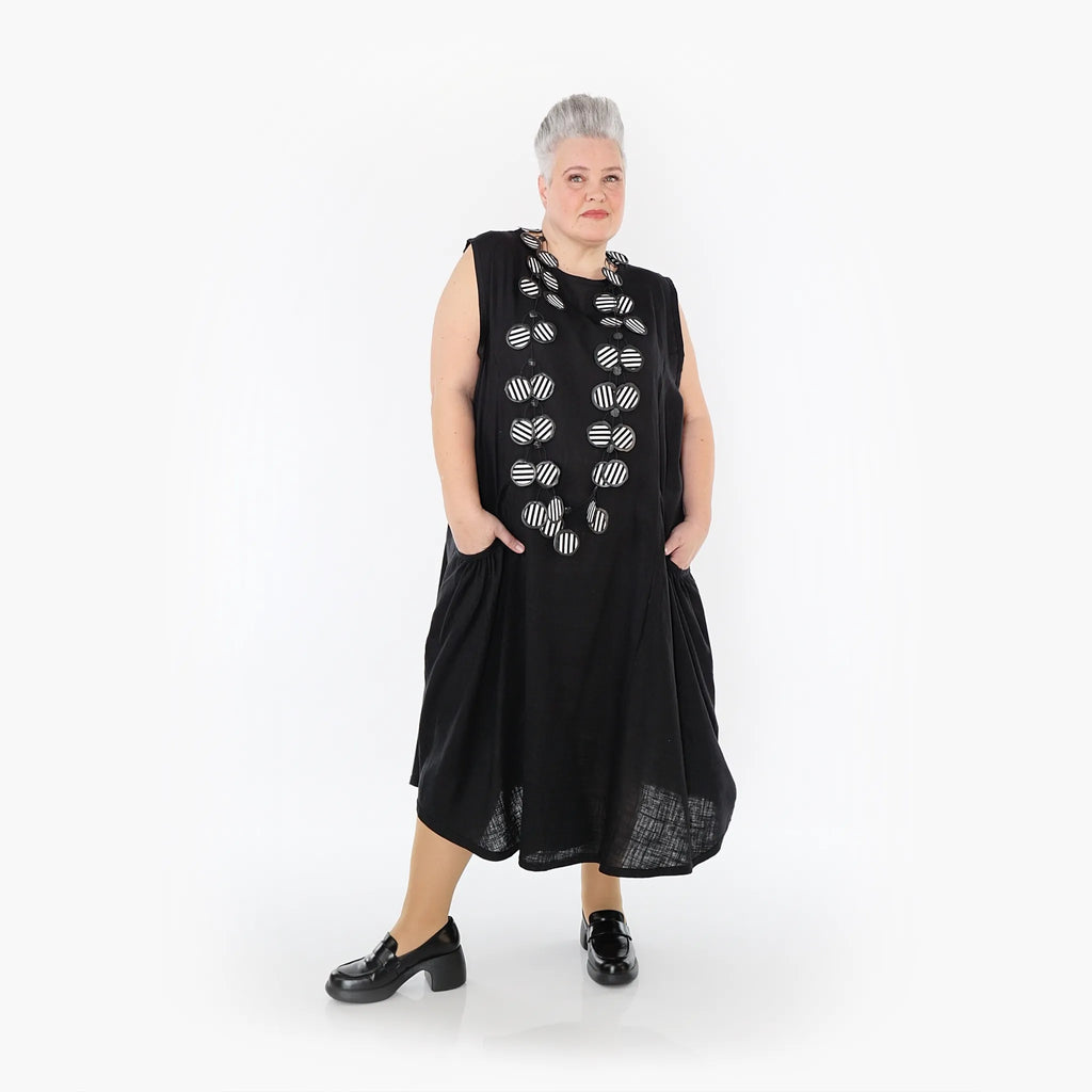 AKH Fashion Kleid 7058 Leona, Schwarz