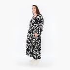 AKH Fashion 7064 Dress, Black and White