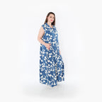 AKH Fashion Weste 7066 Synthia, Blau/Weiß