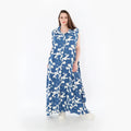 AKH Fashion Weste 7066 Synthia, Blau/Weiß
