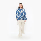 AKH Fashion Jacke 7067 Synthia, Blau/Weiß