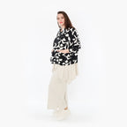 AKH Fashion Jacke 7067 Synthia, Schwarz/Weiß