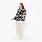 AKH Fashion Jacke 7067 Synthia, Schwarz/Weiß