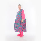 AKH Fashion 7058 Tunic, Fuchsia Green