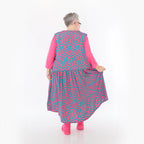 AKH Fashion 7058 Tunic, Fuchsia Green