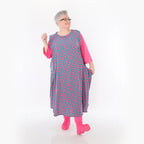 AKH Fashion 7058 Tunic, Fuchsia Green