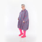 Chemisier AKH Fashion 7061, vert fuchsia
