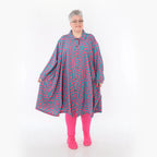 Chemisier AKH Fashion 7061, vert fuchsia