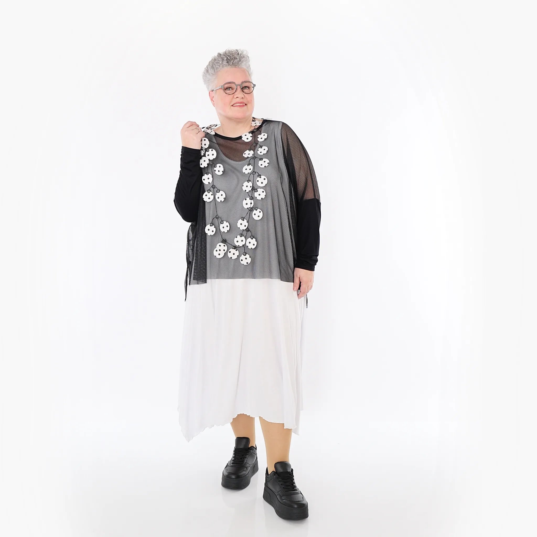 AKH Fashion Shirt 6721 Holly, Schwarz