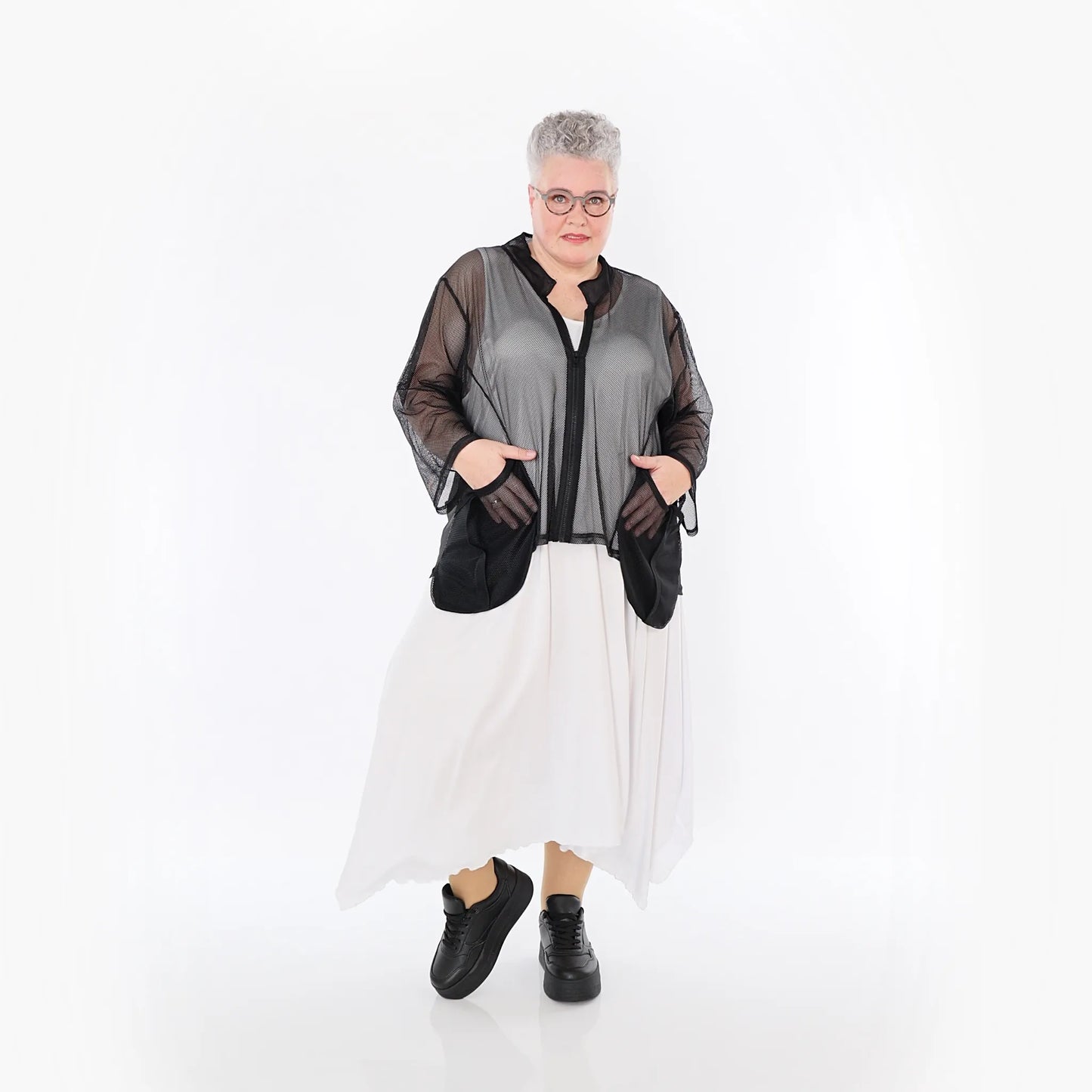 AKH Fashion 6939 Jacke, Schwarz