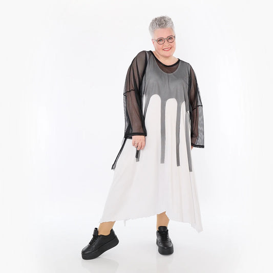 AKH Fashion 6966 Big Shirt, Schwarz