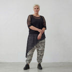AKH Fashion Hose 6992 Valenzia, Schwarz/Weiß