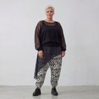 AKH Fashion Hose 6992 Valenzia, Schwarz/Weiß