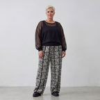 AKH Fashion Hose 7074 Valenzia, Schwarz/Weiß