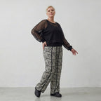 AKH Fashion Hose 7074 Valenzia, Schwarz/Weiß