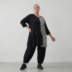 AKH Fashion Shirt 7075 Valenzia, Schwarz/Weiß