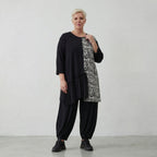 AKH Fashion Shirt 7075 Valenzia, Schwarz/Weiß