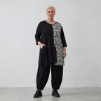 AKH Fashion Shirt 7075 Valenzia, Schwarz/Weiß