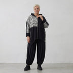 AKH Fashion Jacke 7076 Valenzia, Schwarz/Weiß